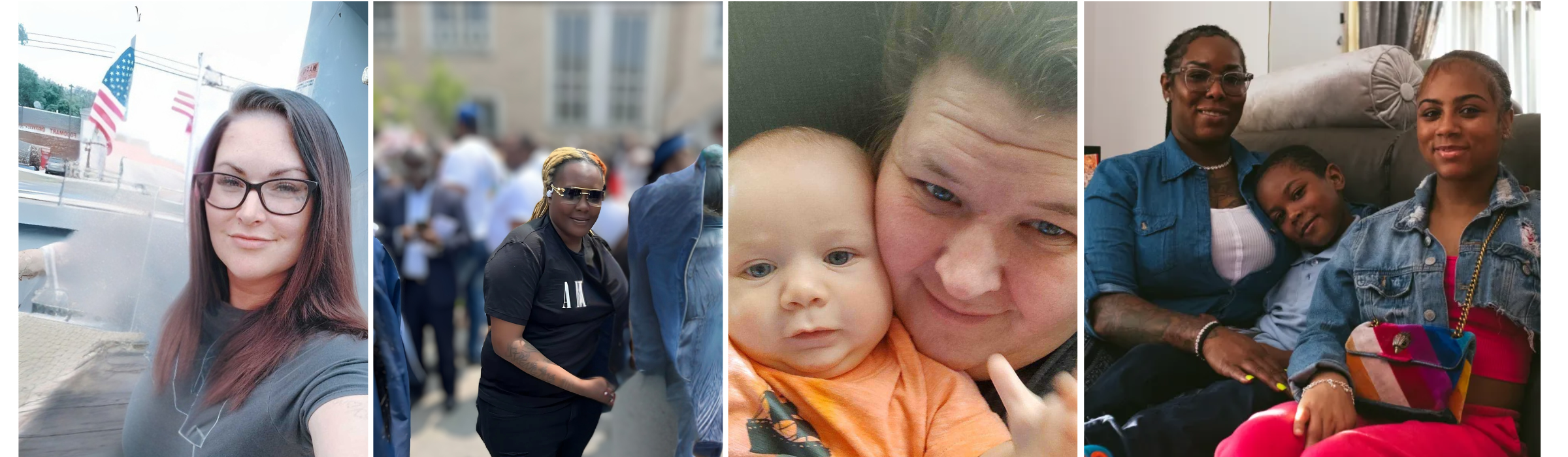 Megan, Tameka, Kim, Danielle