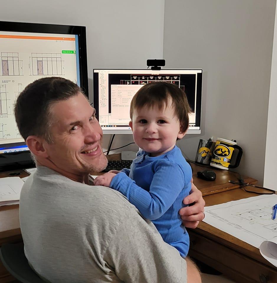 Daniel Lynn Brown and his son Daniel Brown III